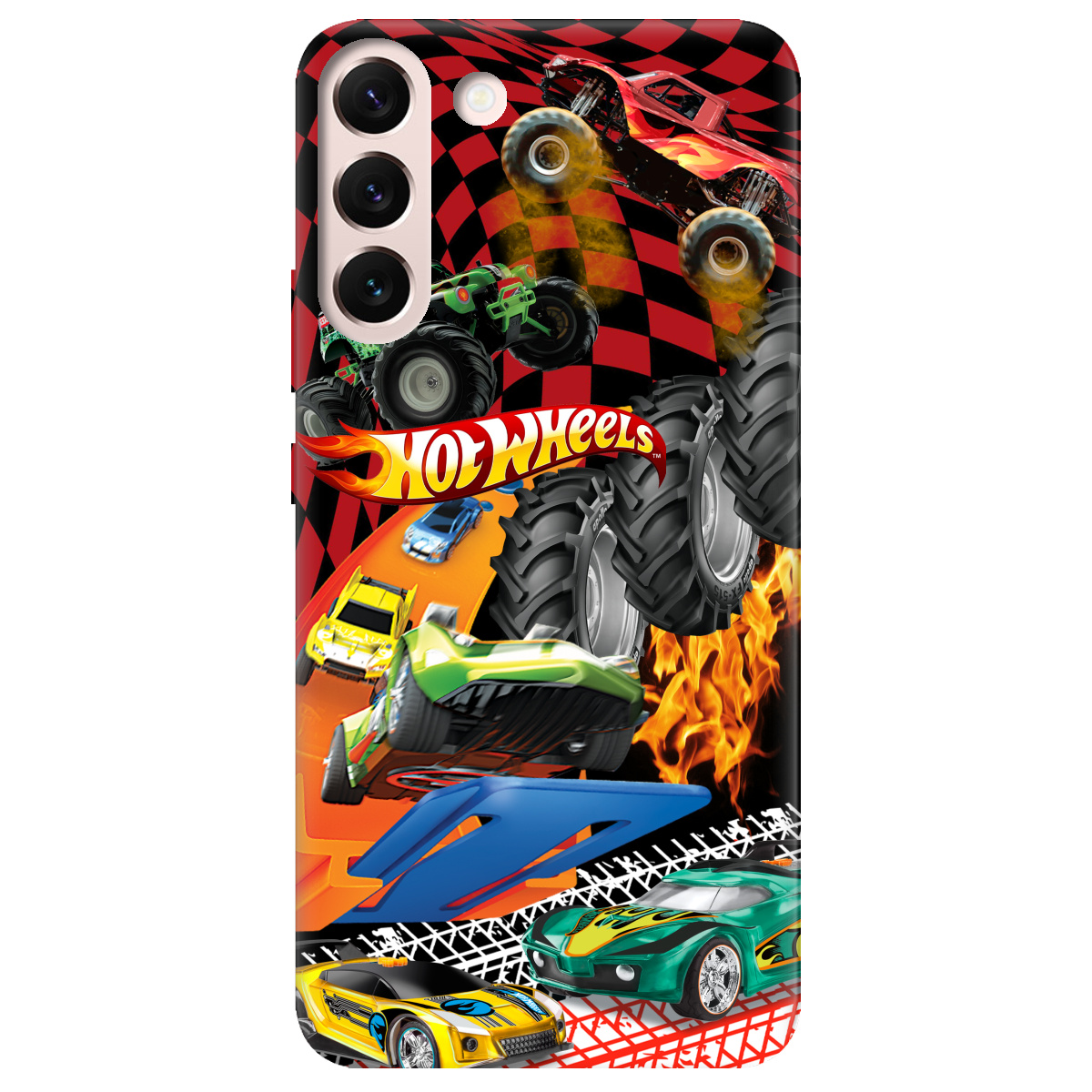 Чехол для Samsung Galaxy S22 Hot Wheels - фото 1 - Чехлы для телефонов