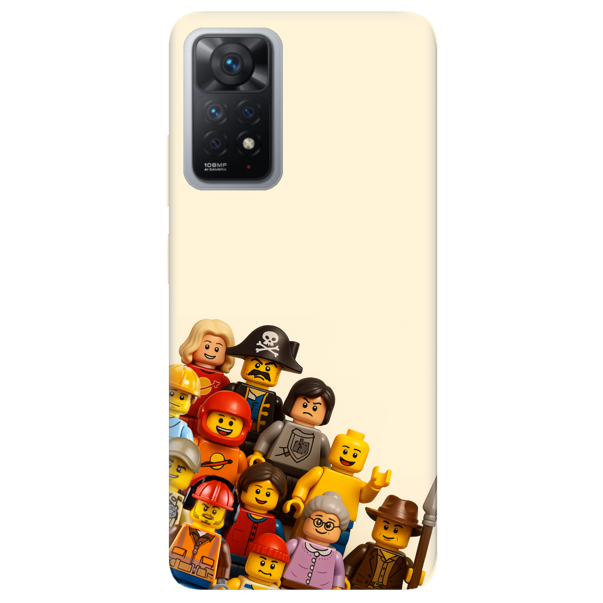 Чехол для Xiaomi Redmi Note 11 Pro ЛегоЛендия - фото 1 - Чехлы для телефонов