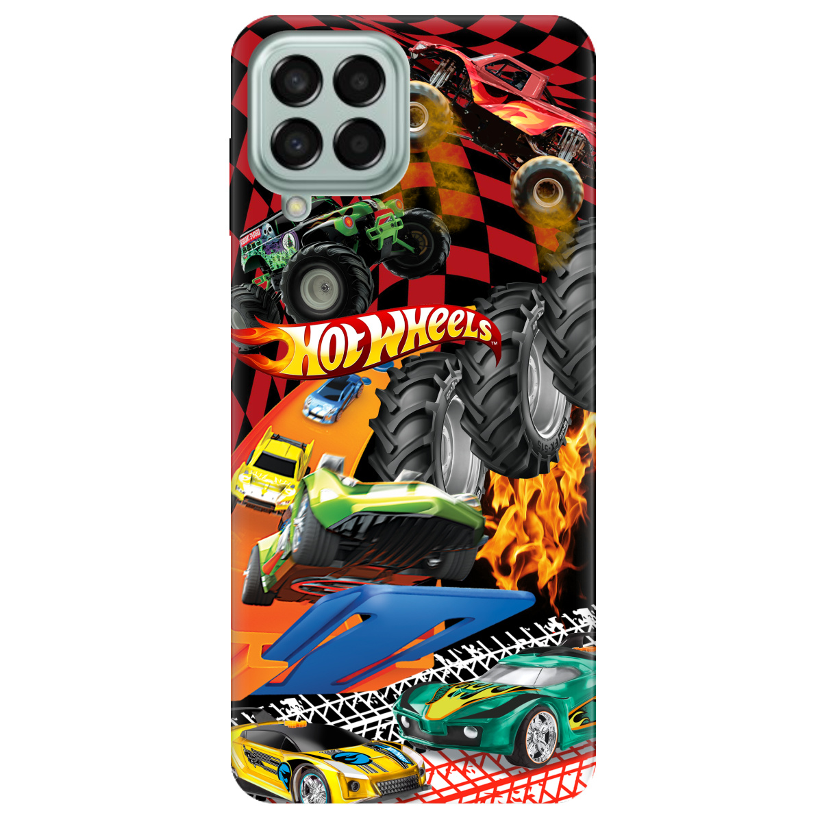 Чохол для Samsung Galaxy M53 Hot Wheels - фото 1 - Чохли для телефонів