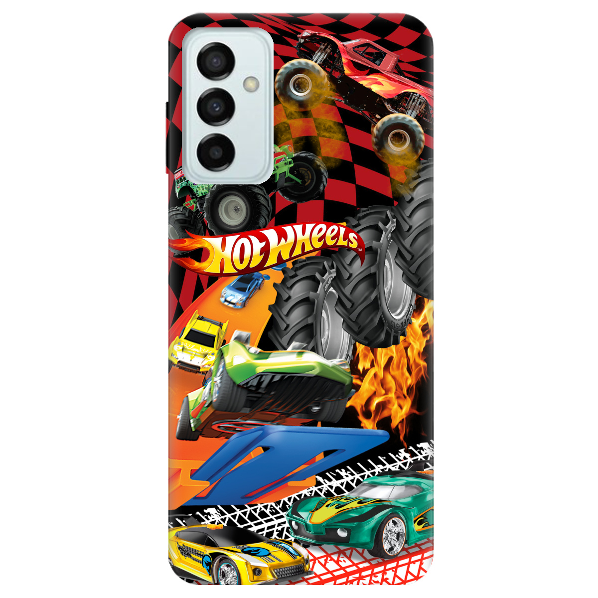 Чохол для Samsung Galaxy M13 4G Hot Wheels - фото 1 Чохол для Samsung Galaxy M13 4G Hot Wheels - фото 1 - Чохли для телефонів