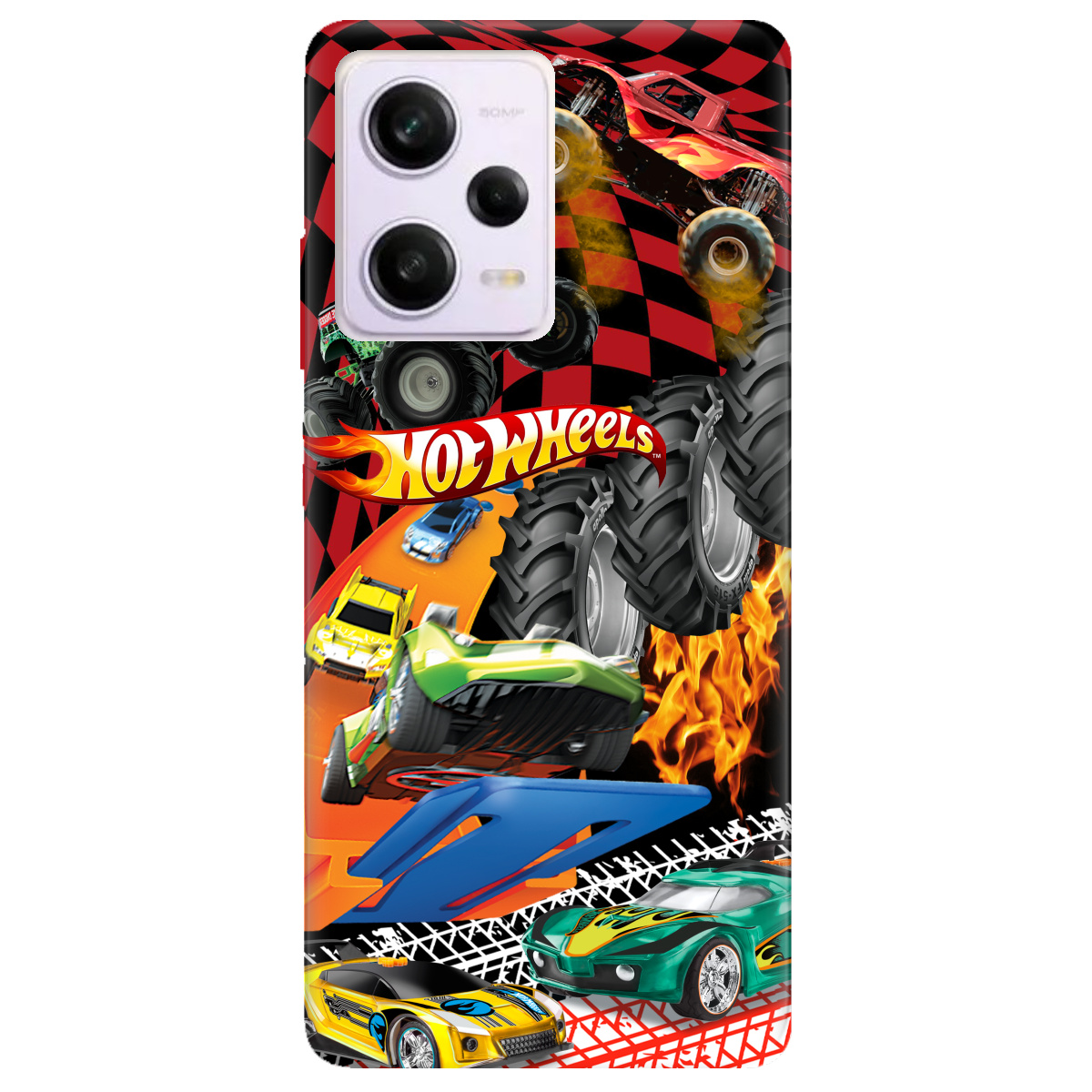 Чохол для Xiaomi Redmi Note 12 Pro 5G Hot Wheels - фото 1 - Чохли для телефонів