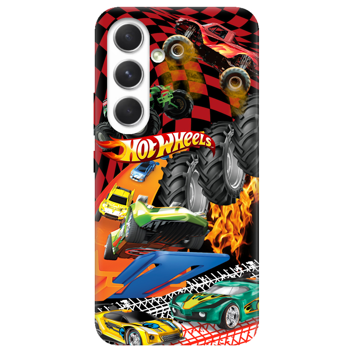 Чехол для Samsung Galaxy A54 Hot Wheels - фото 1 - Чехлы для телефонов