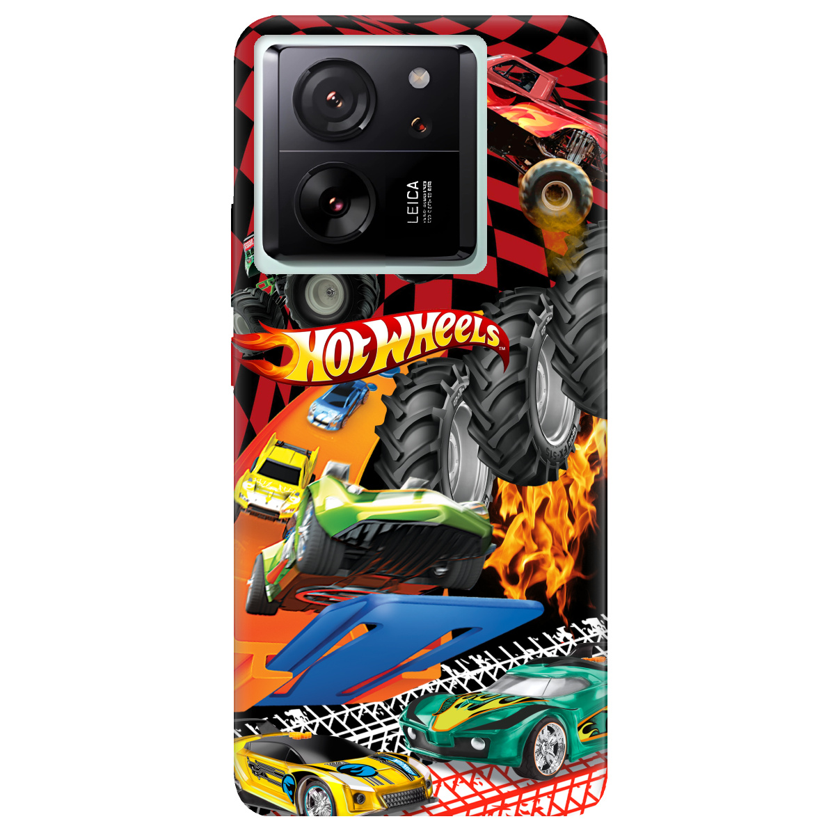 Чохол для Xiaomi 13T Pro Hot Wheels - фото 1 Чохол для Xiaomi 13T Pro Hot Wheels - фото 1 - Чохли для телефонів