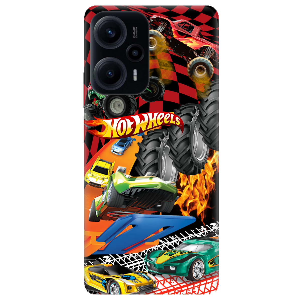 Чохол для Xiaomi Redmi Note 12 Turbo Hot Wheels - фото 1 - Чохли для телефонів