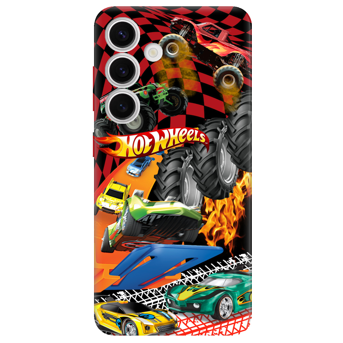 Чохол для Samsung Galaxy S24 Hot Wheels - фото 1 Чохол для Samsung Galaxy S24 Hot Wheels - фото 1 - Чохли для телефонів