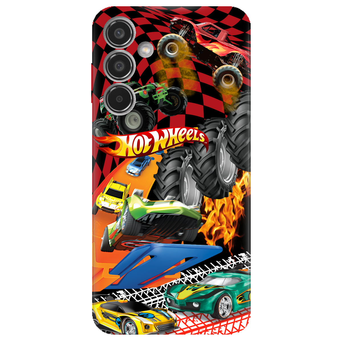 Чехол для Samsung Galaxy M35 5G Hot Wheels - фото 1 - Чехлы для телефонов