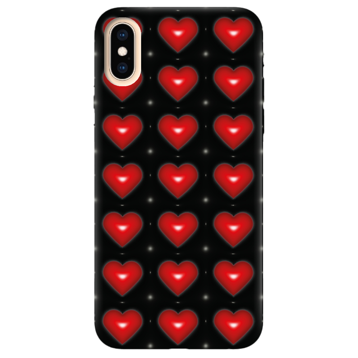 Чехол для Apple iPhone X Сердечний вибух - фото 1 - Чехлы для телефонов