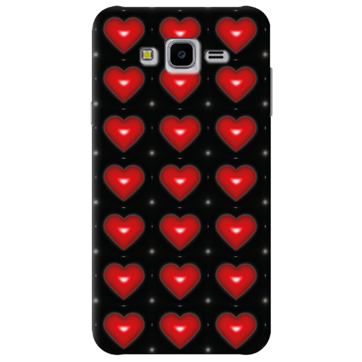 Чохол для Samsung Galaxy J7 Neo J701F/DS Сердечний вибух - фото 1 - Чохли для телефонів