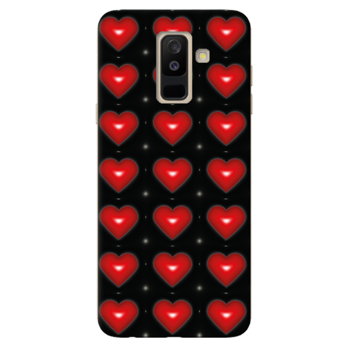 Чохол для Samsung Galaxy A6 Plus 2018 Сердечний вибух - фото 1 Чохол для Samsung Galaxy A6 Plus 2018 Сердечний вибух - фото 1 - Чохли для телефонів