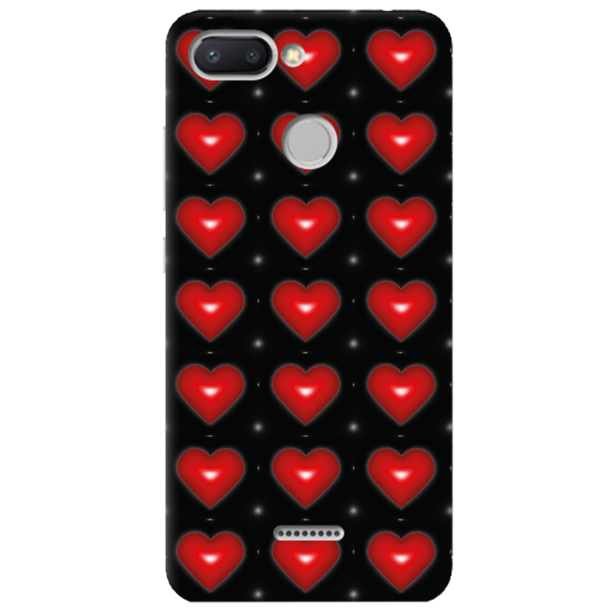 Чохол для Xiaomi Redmi 6 Сердечний вибух - фото 1 - Чохли для телефонів