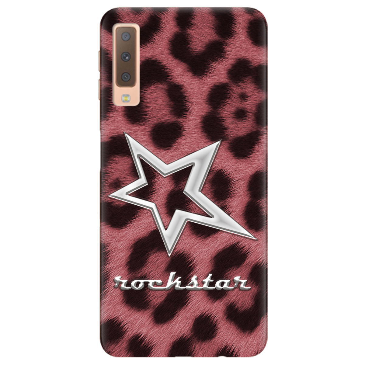 Чехол для Samsung Galaxy A7 2018 Rockstar - фото 1 - Чехлы для телефонов