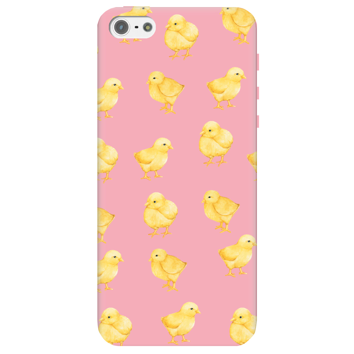 Чехол для Apple iPhone 5 / 5S Цыплята - фото 1 - Чехлы для телефонов
