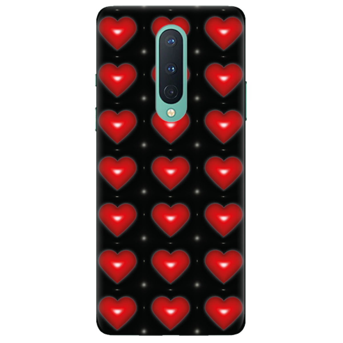 Чохол для OnePlus 8 Сердечний вибух - фото 1 - Чохли для телефонів