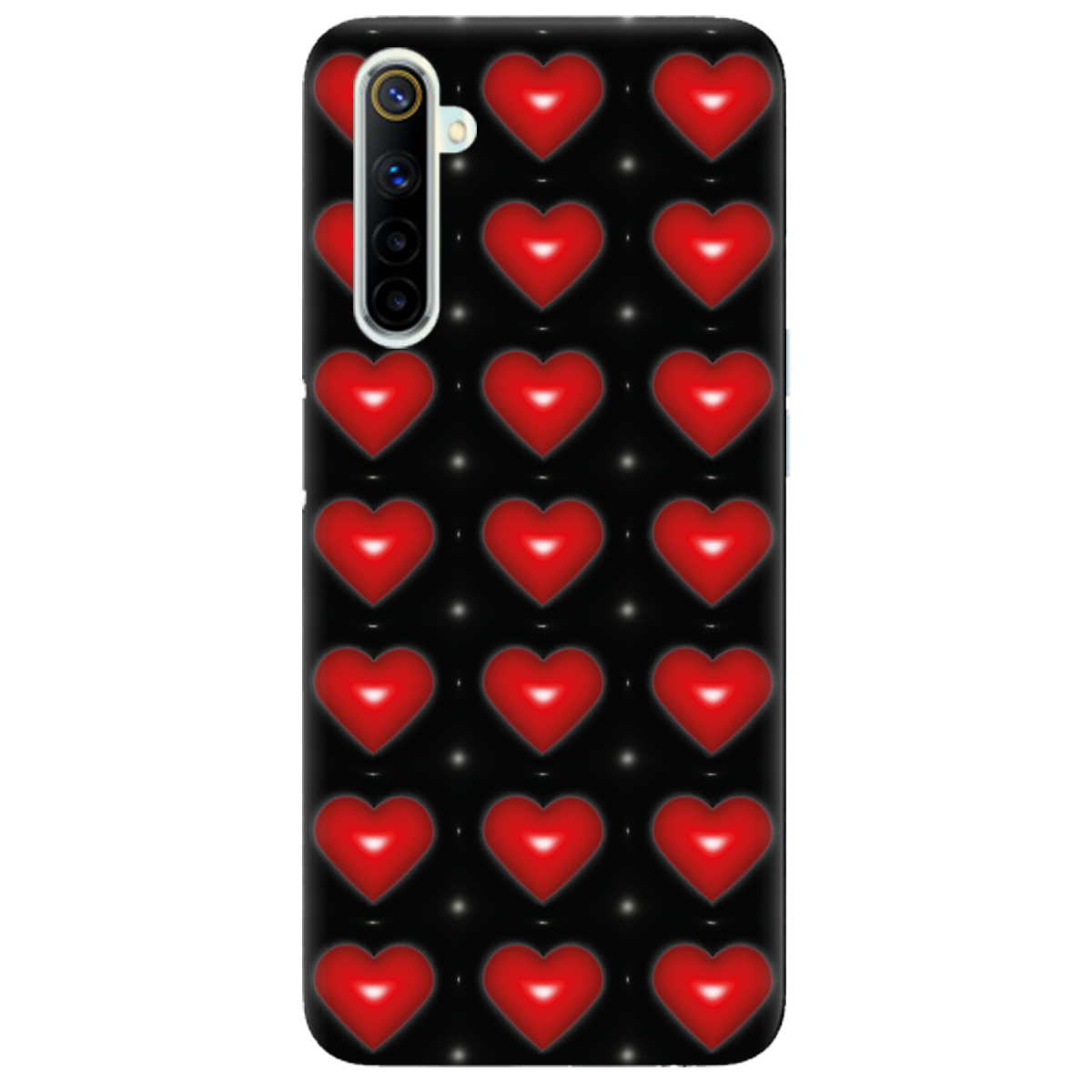 Чохол для Realme 6 Сердечний вибух - фото 1 Чохол для Realme 6 Сердечний вибух - фото 1 - Чохли для телефонів