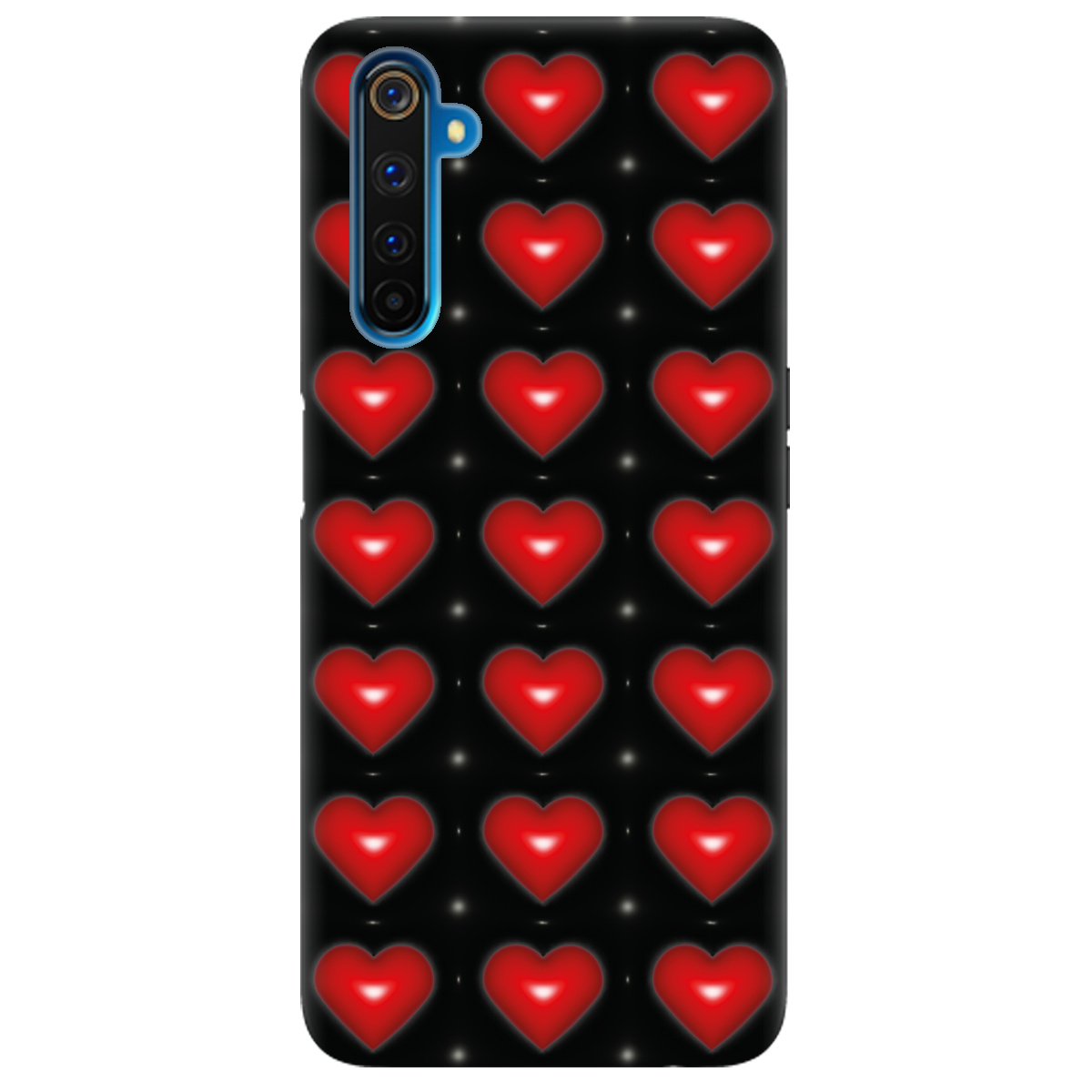 Чохол для Realme 6 Pro Сердечний вибух - фото 1 - Чохли для телефонів