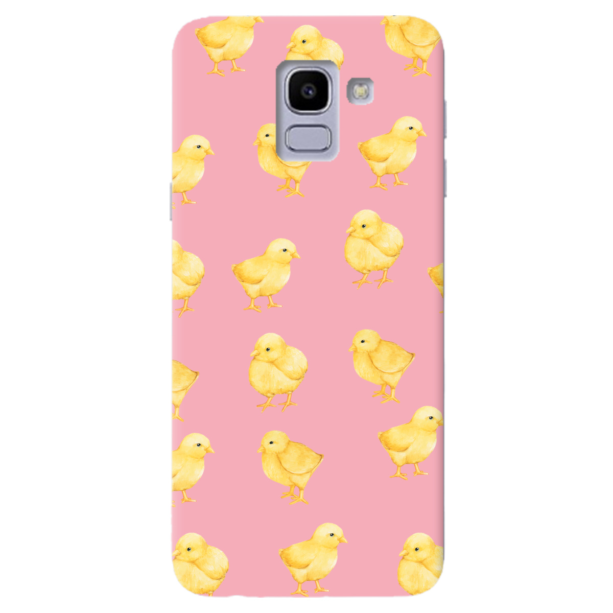 Чохол для Samsung Galaxy J6 2018 Курчата - фото 1 Чохол для Samsung Galaxy J6 2018 Курчата - фото 1 - Чохли для телефонів