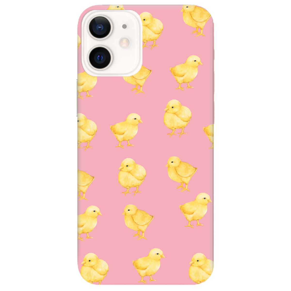 Чехол для Apple iPhone 12 Цыплята - фото 1 Чехол для Apple iPhone 12 Цыплята - фото 1 - Чехлы для телефонов