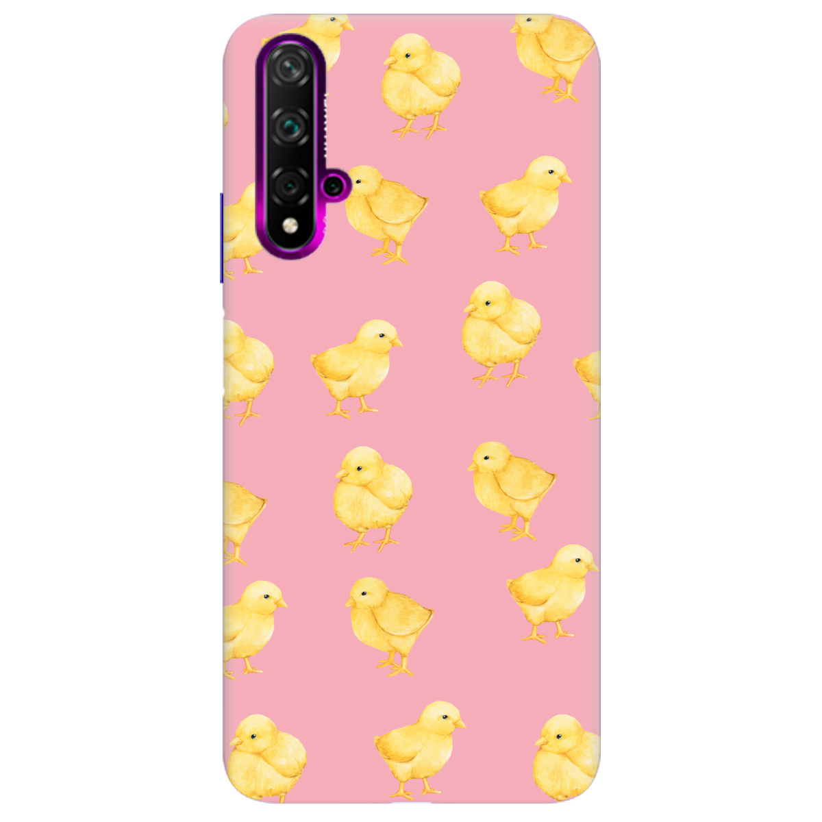 Чохол для Huawei Nova 5T Курчата - фото 1 - Чохли для телефонів