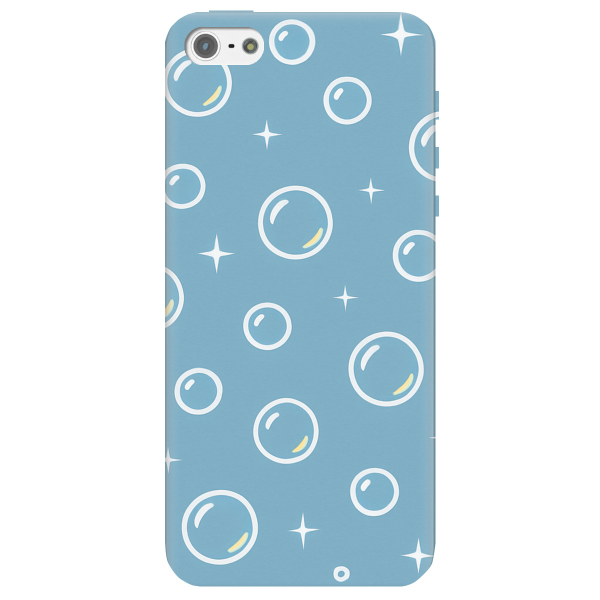 Чехол для Apple iPhone 5 / 5S Бульбашки - фото 1 Чехол для Apple iPhone 5 / 5S Бульбашки - фото 1 - Чехлы для телефонов