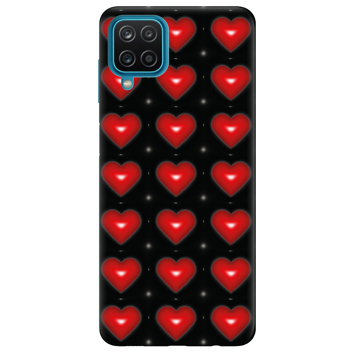 Чехол для Samsung Galaxy M12 Сердечний вибух - фото 1 - Чехлы для телефонов