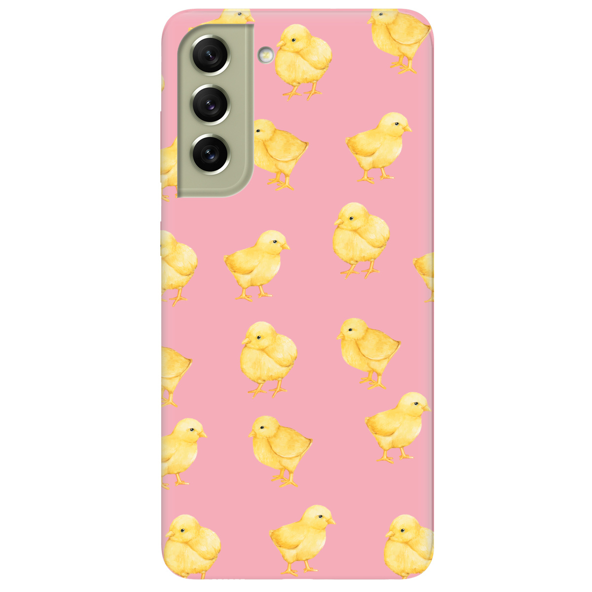 Чехол для Samsung Galaxy S21 FE Цыплята - фото 1 Чехол для Samsung Galaxy S21 FE Цыплята - фото 1 - Чехлы для телефонов
