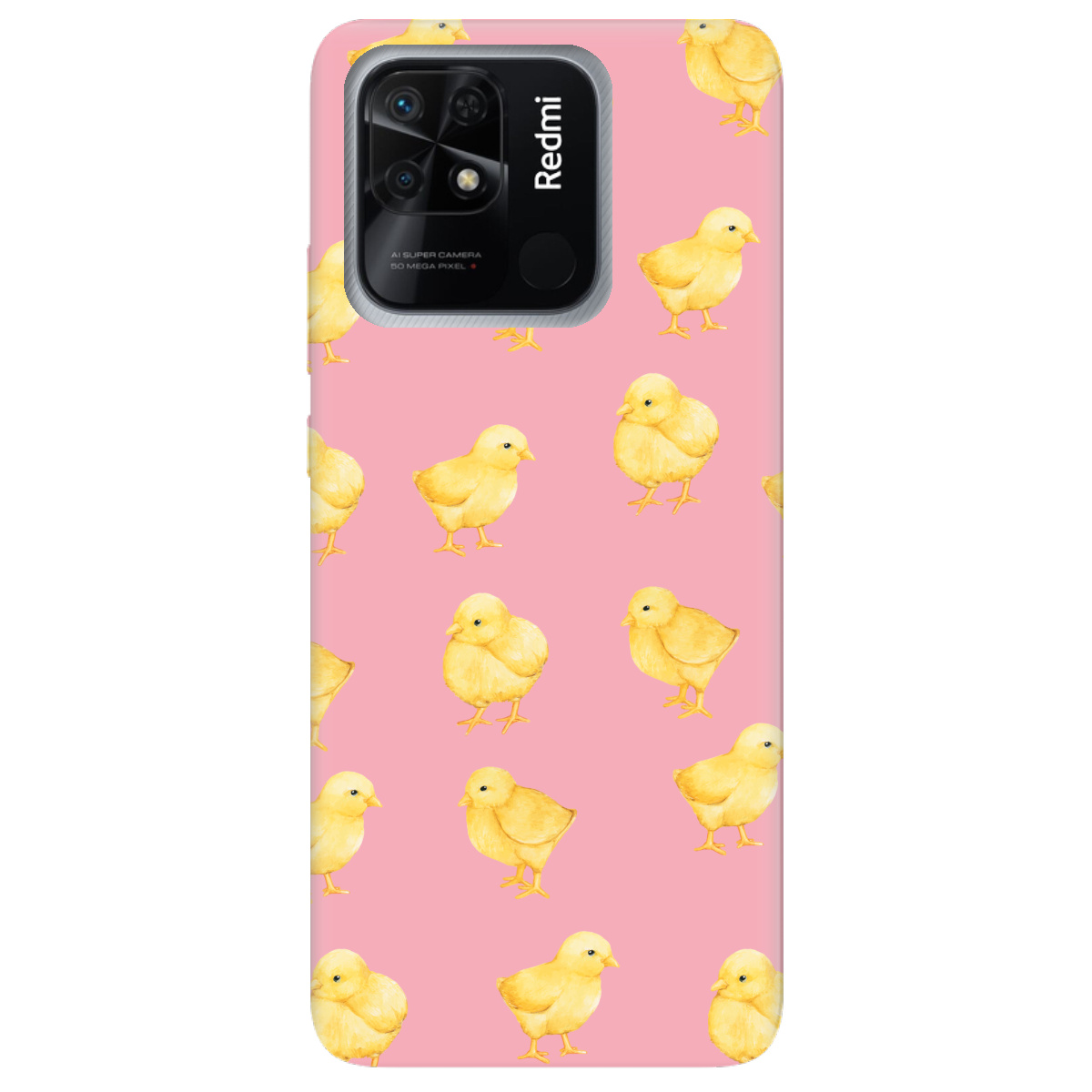 Чехол для Xiaomi Redmi 10C Цыплята - фото 1 Чехол для Xiaomi Redmi 10C Цыплята - фото 1 - Чехлы для телефонов