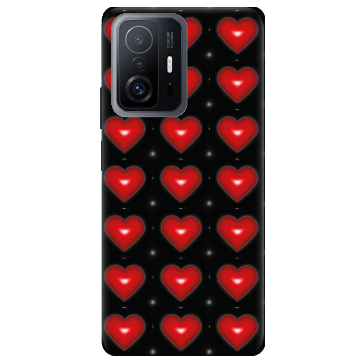 Чохол для Xiaomi 11T Сердечний вибух - фото 1 - Чохли для телефонів