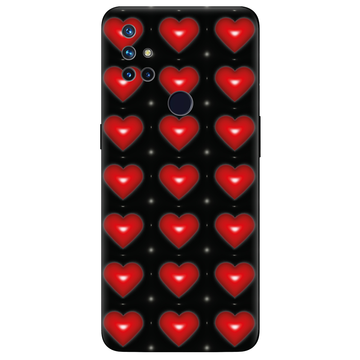 Чехол для OnePlus Nord N10 5G Сердечний вибух - фото 1 - Чехлы для телефонов