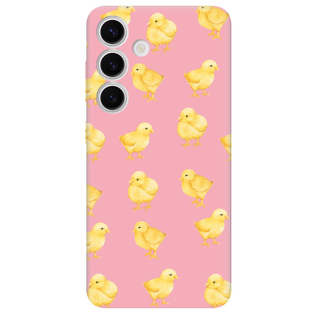 Чохол для Samsung Galaxy S24 Курчата - фото 1 Чохол для Samsung Galaxy S24 Курчата - фото 1 - Чохли для телефонів