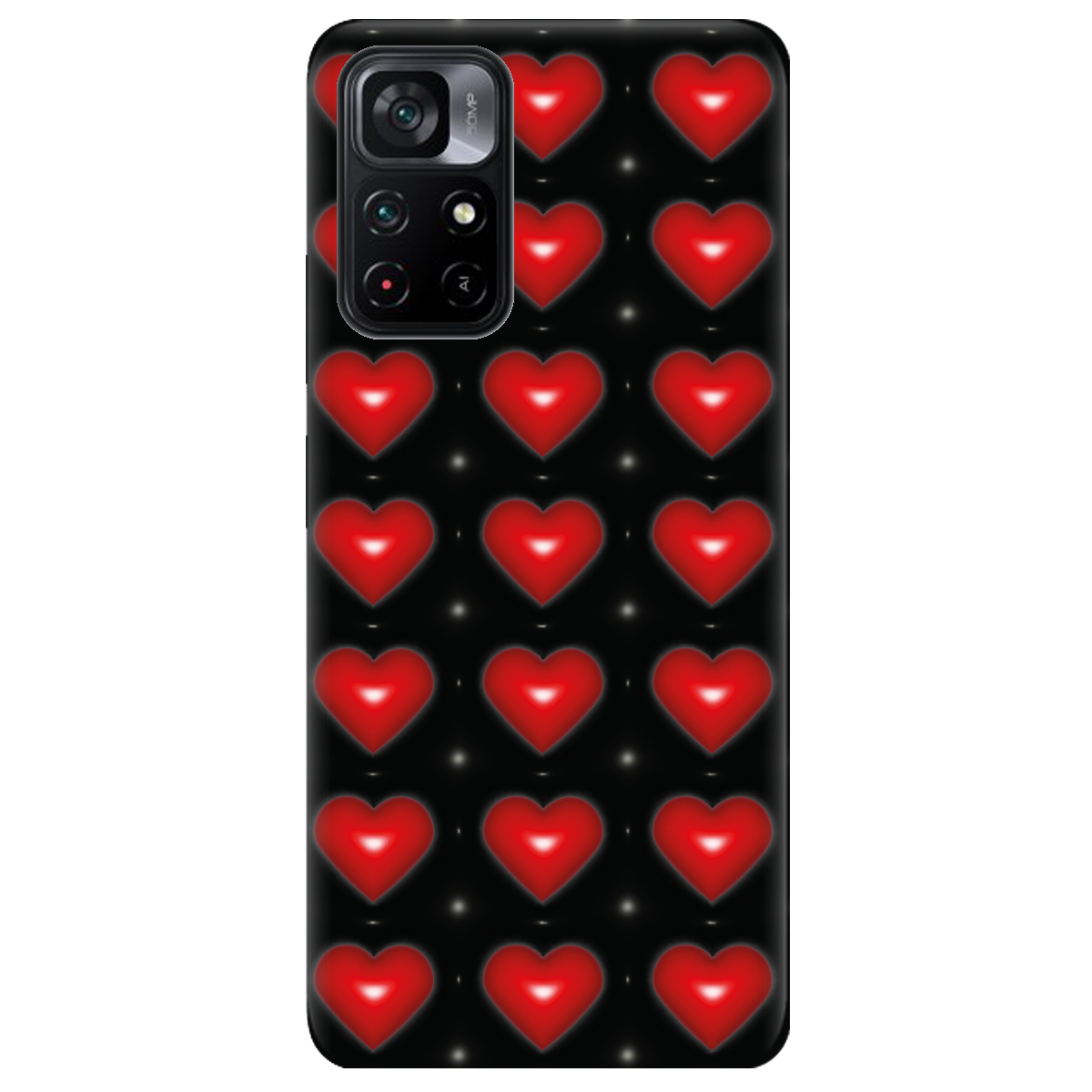 Чохол для Xiaomi Poco M4 Pro 5G Сердечний вибух - фото 1 - Чохли для телефонів