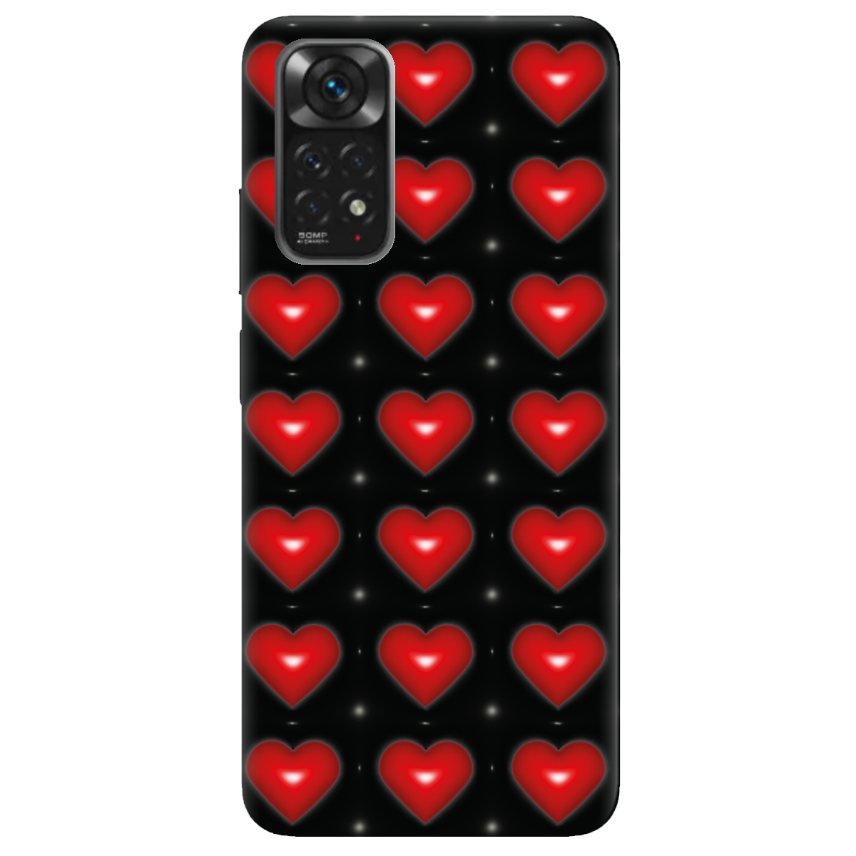 Чохол для Xiaomi Redmi Note 11 Сердечний вибух - фото 1 - Чохли для телефонів