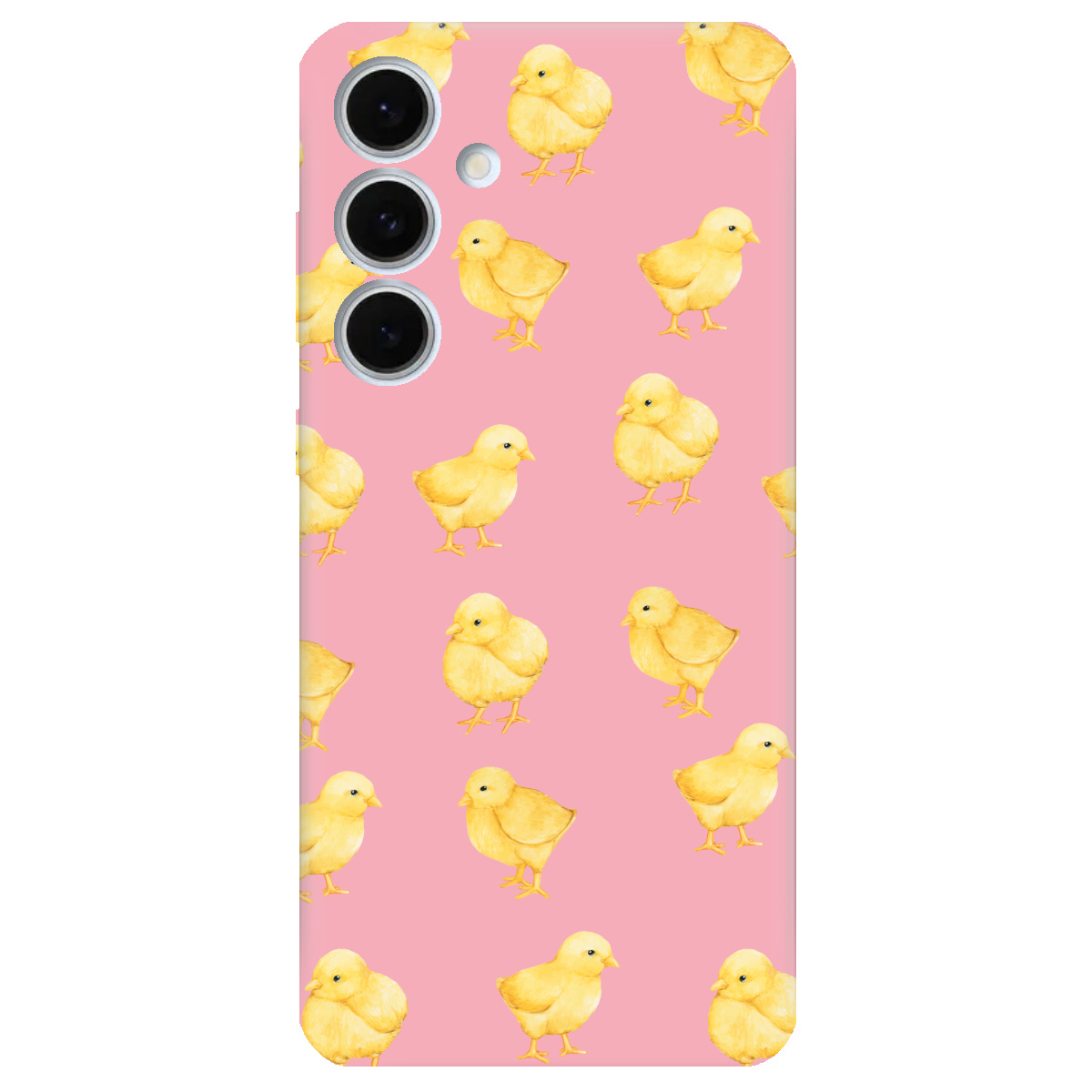 Чехол для Samsung Galaxy S24 FE Цыплята - фото 1 - Чехлы для телефонов