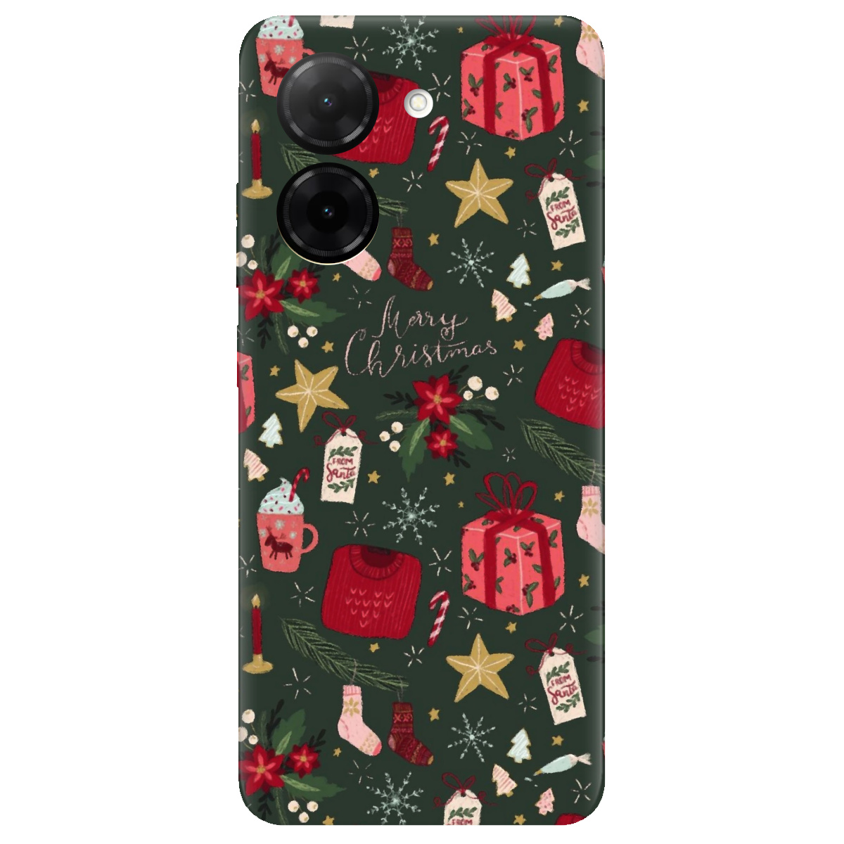 Чехол для Xiaomi Redmi A5 Merry christmas - фото 1 Чехол для Xiaomi Redmi A5 Merry christmas - фото 1 - Чехлы для телефонов