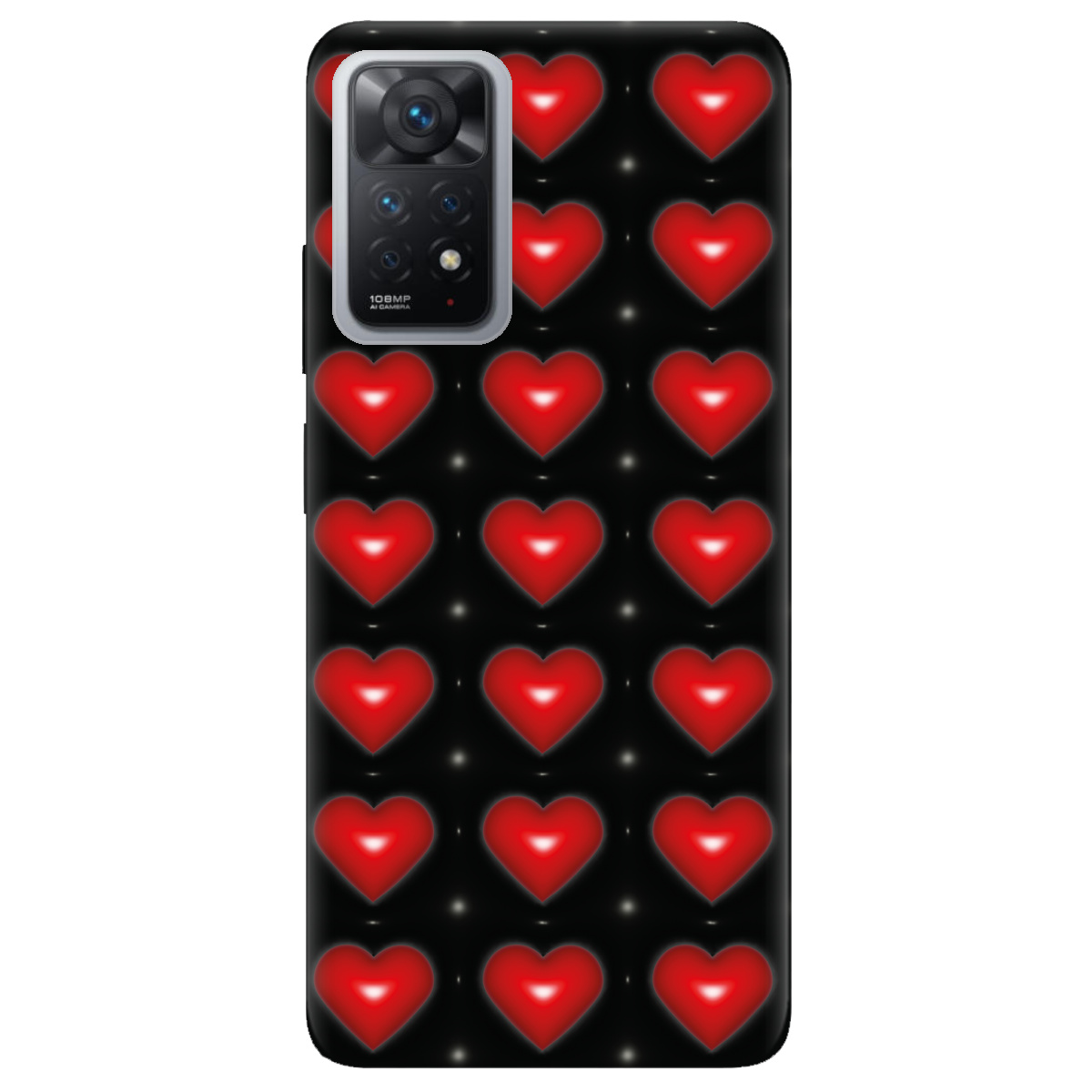 Чехол для Xiaomi Redmi Note 11 Pro Сердечний вибух - фото 1 Чехол для Xiaomi Redmi Note 11 Pro Сердечний вибух - фото 1 - Чехлы для телефонов