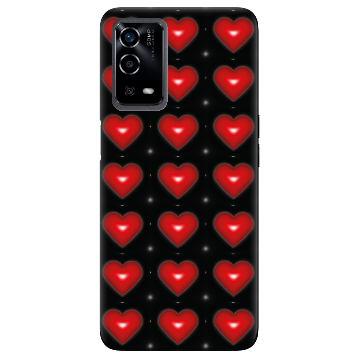 Чохол для Oppo A55 Сердечний вибух - фото 1 - Чохли для телефонів