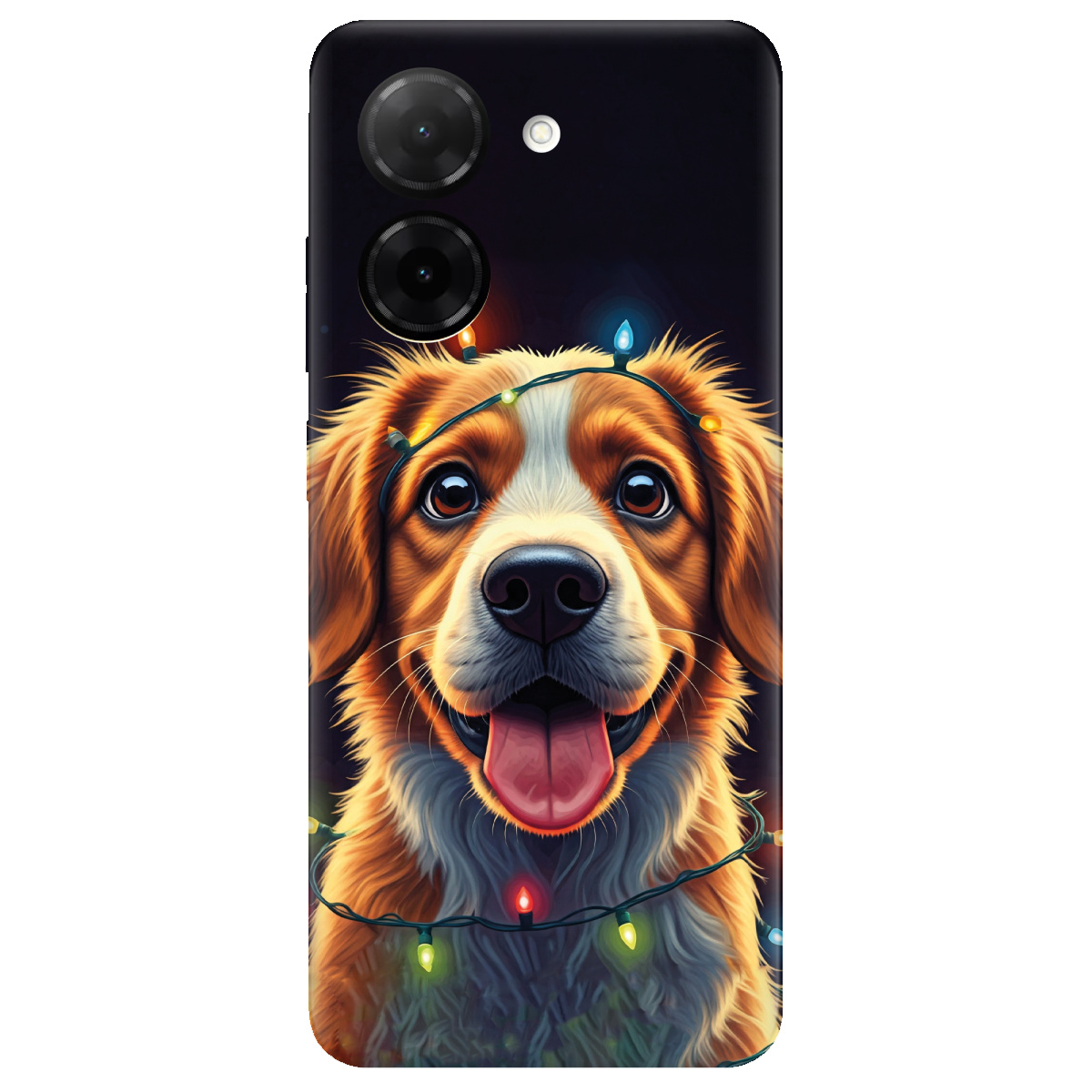 Чехол для Xiaomi Redmi A5 Festive Pup - фото 1 Чехол для Xiaomi Redmi A5 Festive Pup - фото 1 - Чехлы для телефонов