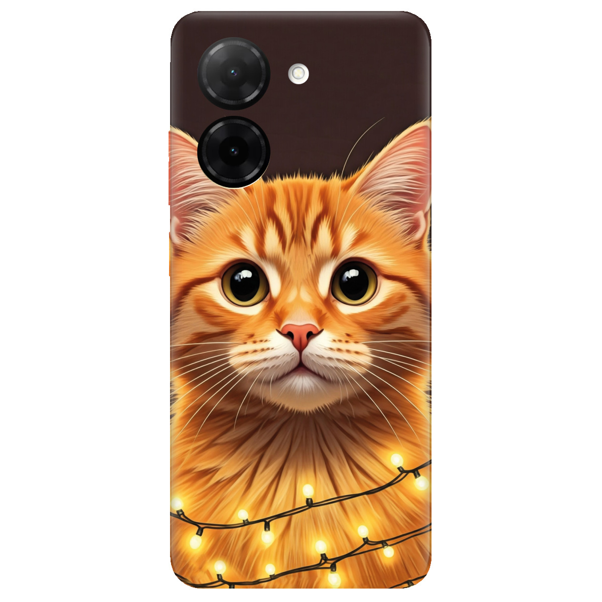 Чехол для Xiaomi Redmi A5 Festive Kitty - фото 1 Чехол для Xiaomi Redmi A5 Festive Kitty - фото 1 - Чехлы для телефонов