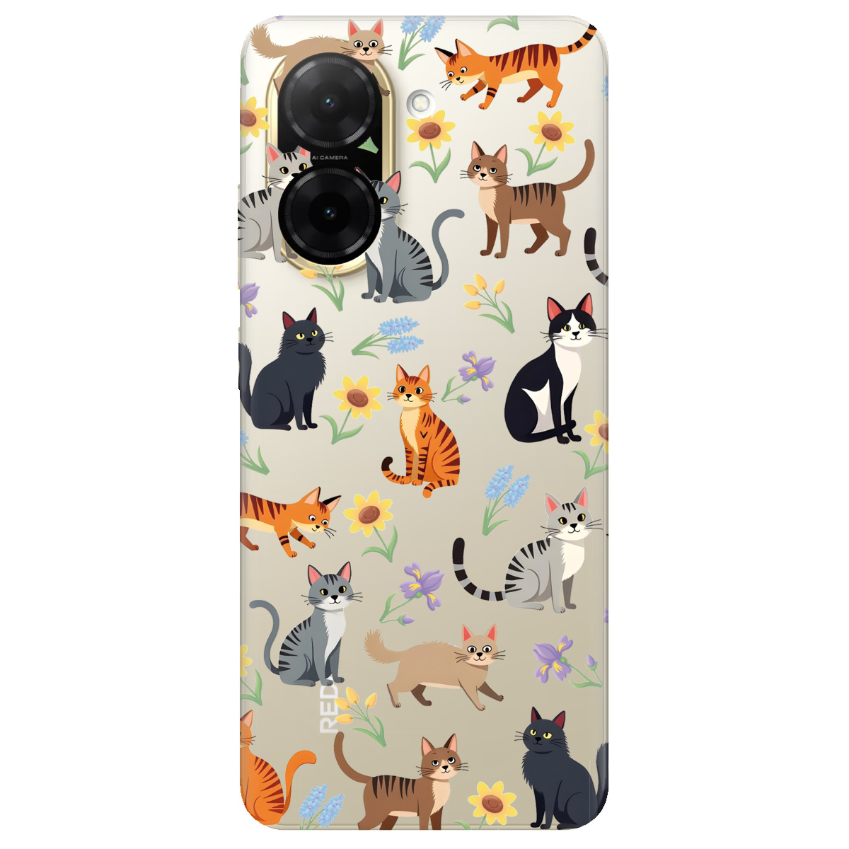 Чохол для Xiaomi Redmi A5 Blooming Kittens - фото 1 - Чохли для телефонів