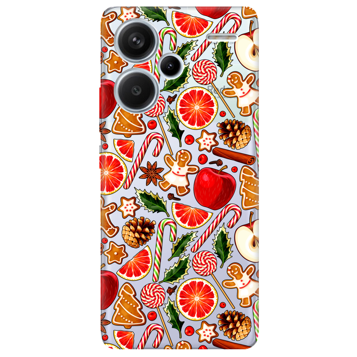 Чехол для Xiaomi Redmi Note 13 Pro + Christmas spices - фото 1 - Чехлы для телефонов