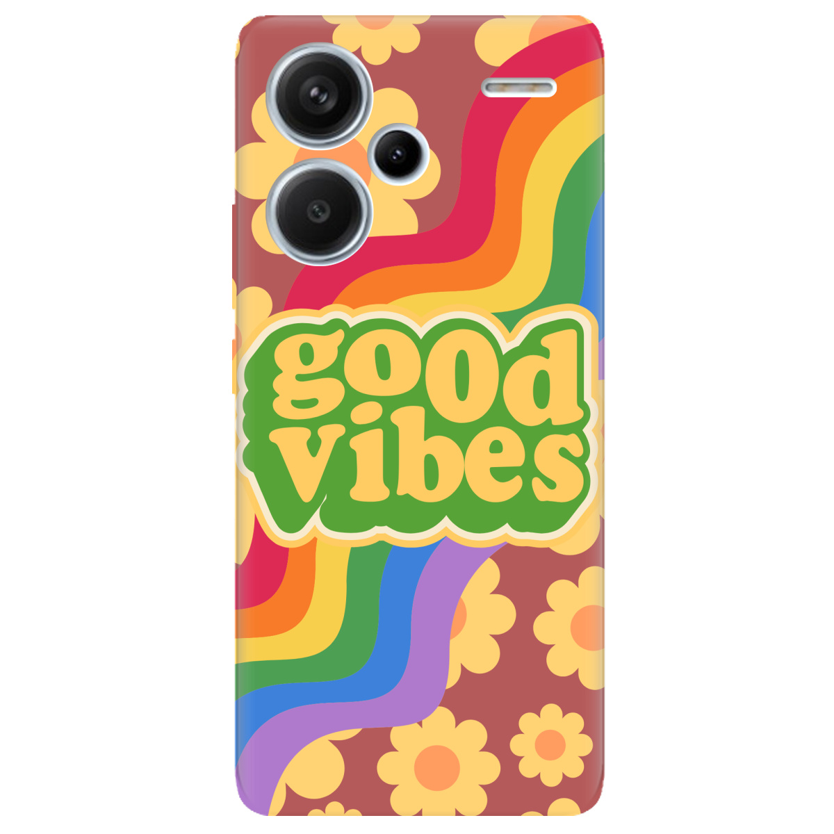 Чохол для Xiaomi Redmi Note 13 Pro + Good vibes - фото 1 - Чохли для телефонів