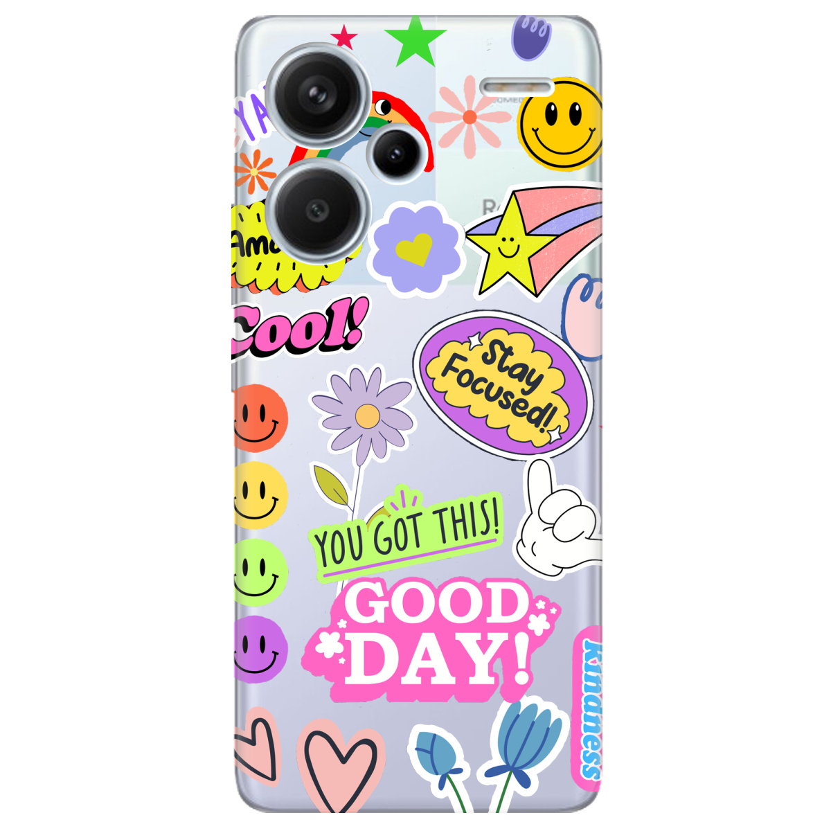 Чохол для Xiaomi Redmi Note 13 Pro + Мотиваційний мікс - фото 1 - Чохли для телефонів