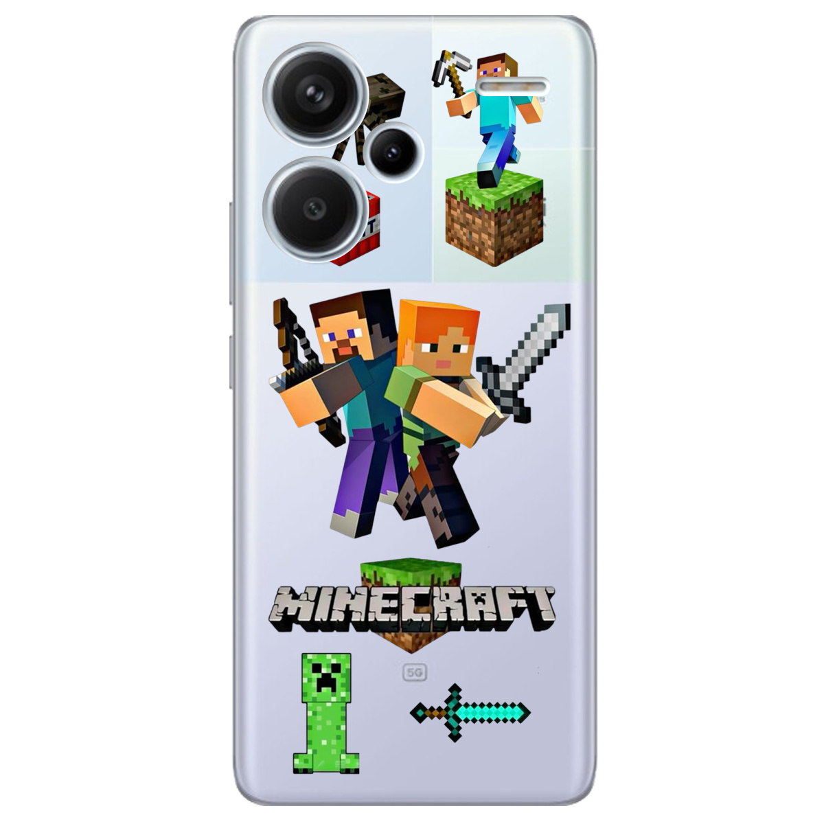 Чехол для Xiaomi Redmi Note 13 Pro + Піксельна пригода - фото 1 - Чехлы для телефонов