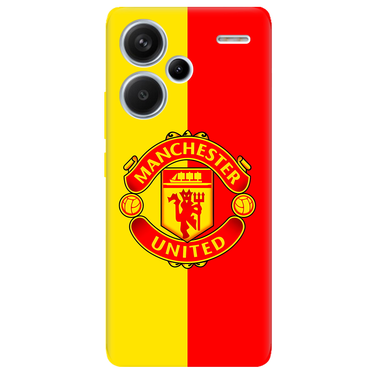 Чехол для Xiaomi Redmi Note 13 Pro + Manchester United - фото 1 - Чехлы для телефонов