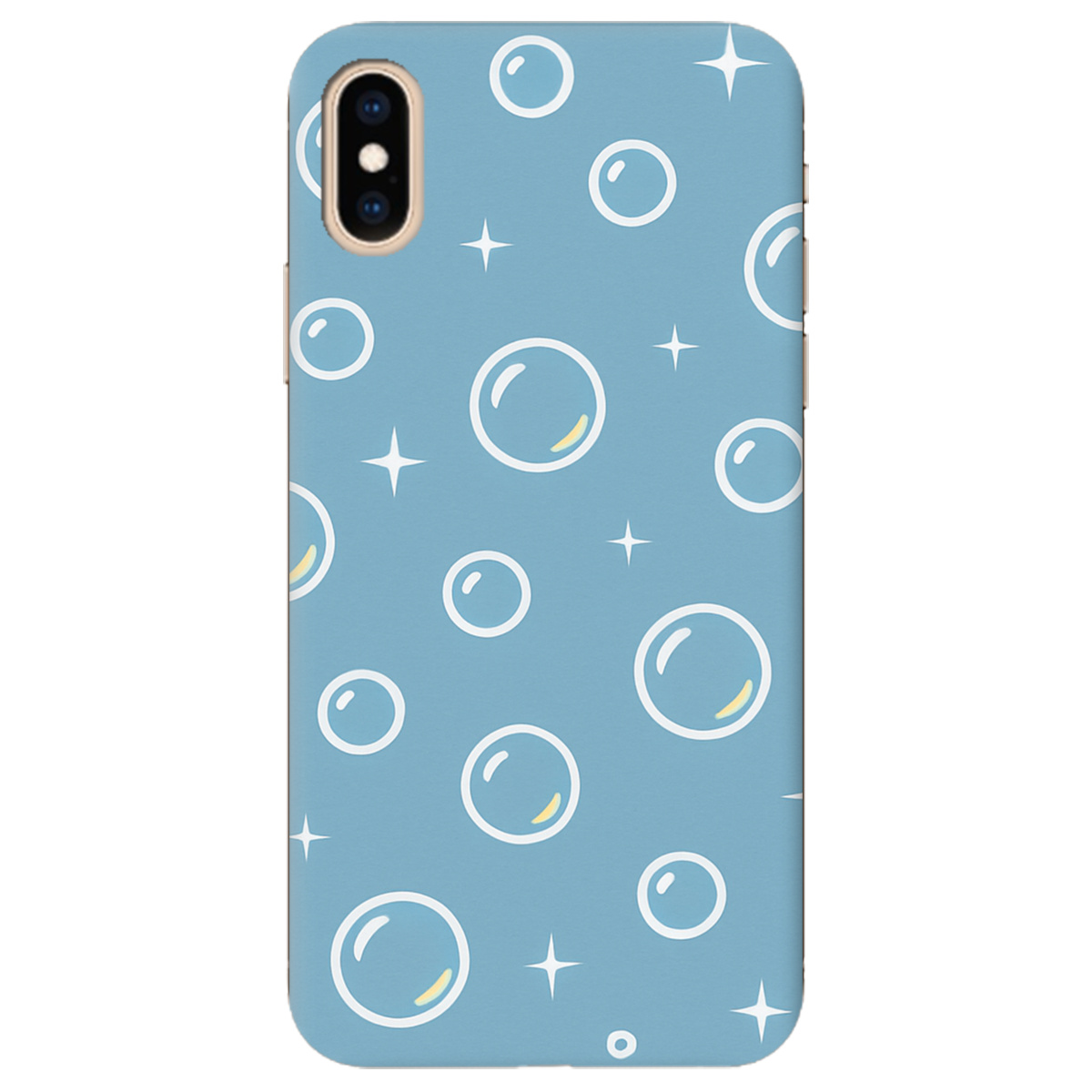Чохол для Apple iPhone XS Бульбашки - фото 1 Чохол для Apple iPhone XS Бульбашки - фото 1 - Чохли для телефонів