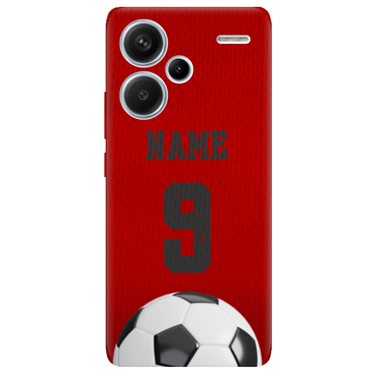 Чохол для Xiaomi Redmi Note 13 Pro + З вашим іменем та номером - фото 1 - Чохли для телефонів