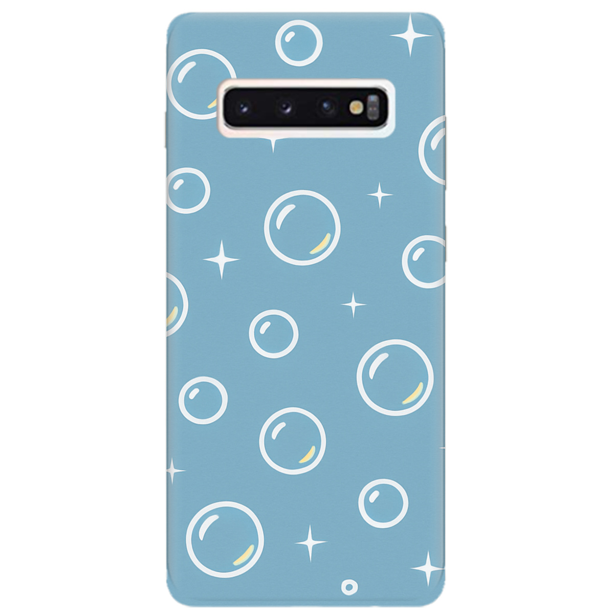 Чохол для Samsung Galaxy S10 Бульбашки - фото 1 - Чохли для телефонів