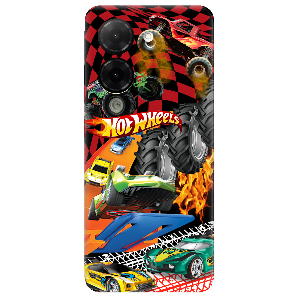 Чехол для Xiaomi Redmi A5 Hot Wheels - фото 1 Чехол для Xiaomi Redmi A5 Hot Wheels - фото 1 - Чехлы для телефонов