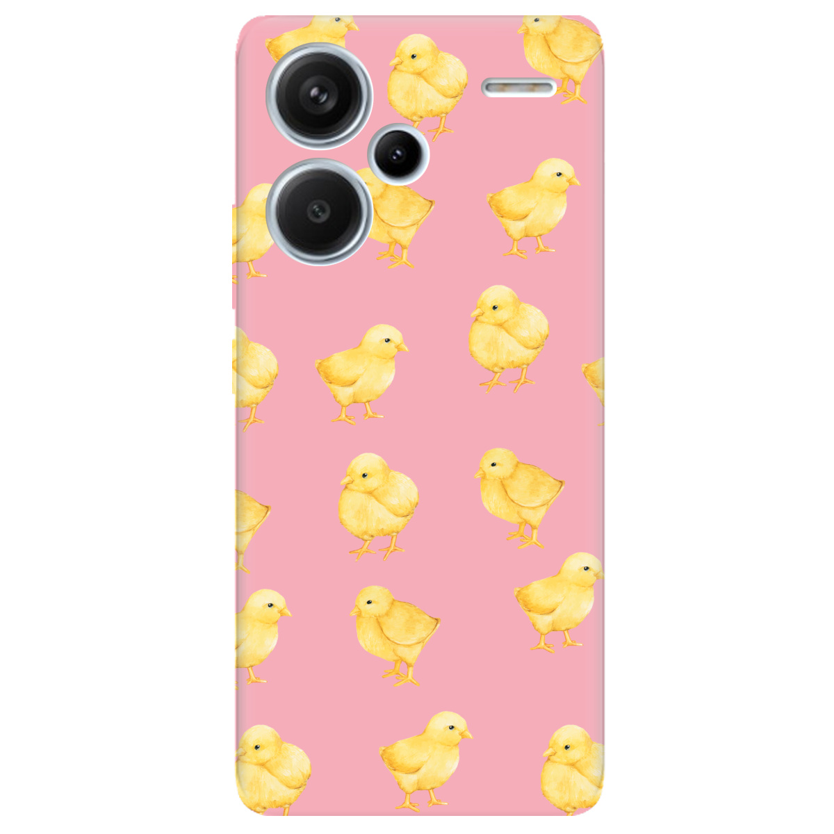 Чехол для Xiaomi Redmi Note 13 Pro + Цыплята - фото 1 Чехол для Xiaomi Redmi Note 13 Pro + Цыплята - фото 1 - Чехлы для телефонов