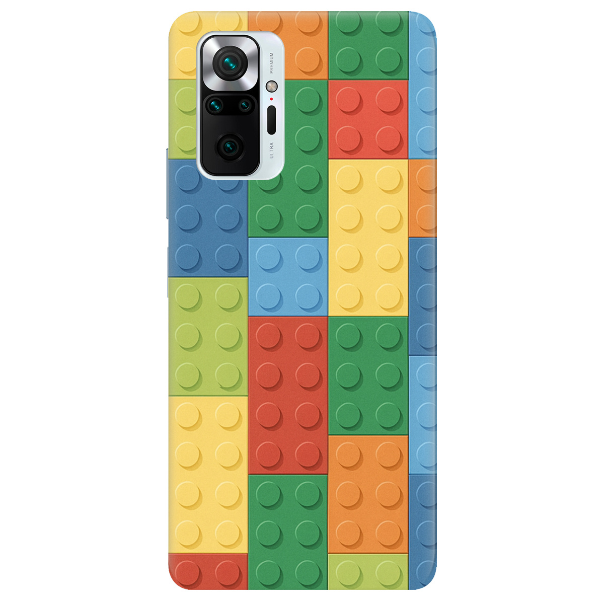 Чехол для Xiaomi Redmi Note 10 Pro Lego - фото 1 Чехол для Xiaomi Redmi Note 10 Pro Lego - фото 1 - Чехлы для телефонов