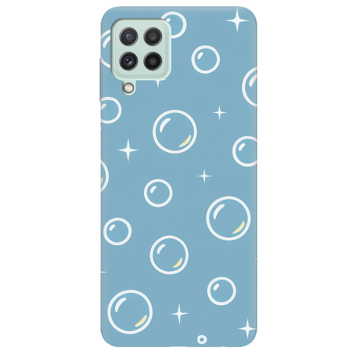 Чехол для Samsung Galaxy M22 Бульбашки - фото 1 - Чехлы для телефонов